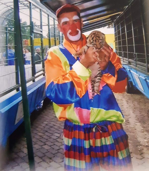 Clown Marco de dierenvriend