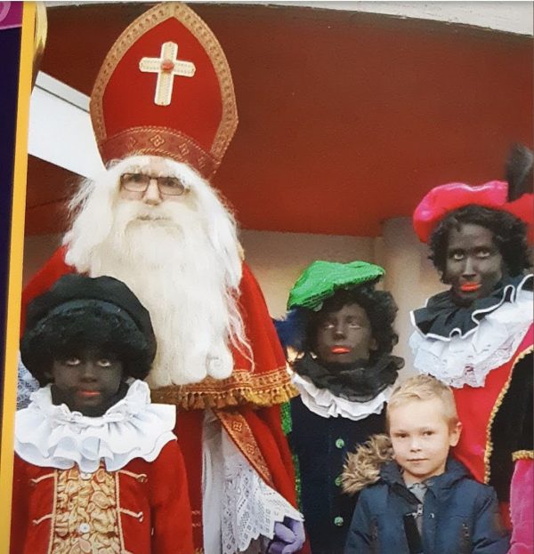 Clown Marco als Sinterklaas